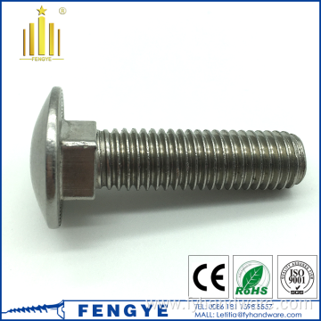 Carriage Bolt Screws 304 Stainless Steel M6 M8